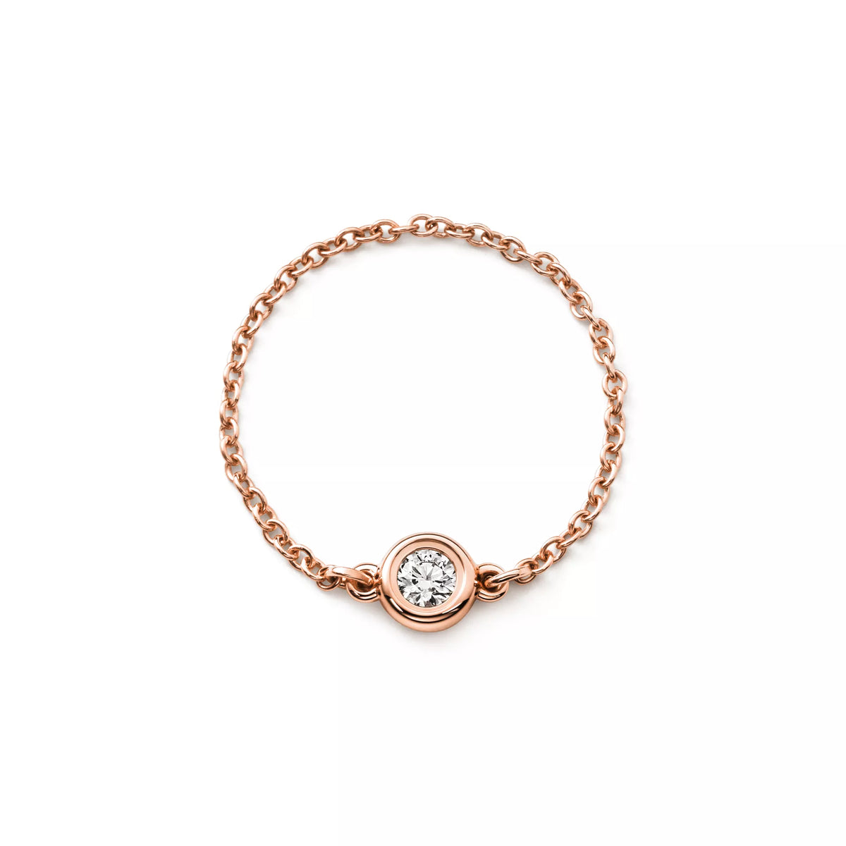 Carave Paris Bezel Diamond Chain Ring
