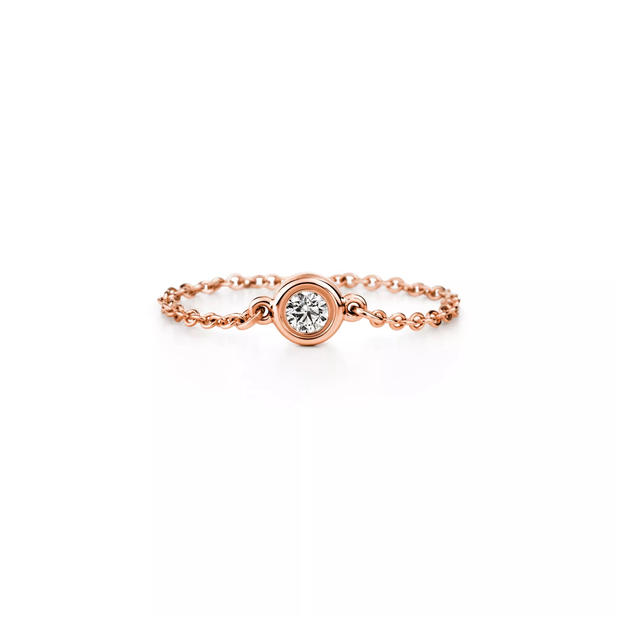 Carave Paris Bezel Diamond Chain Ring
