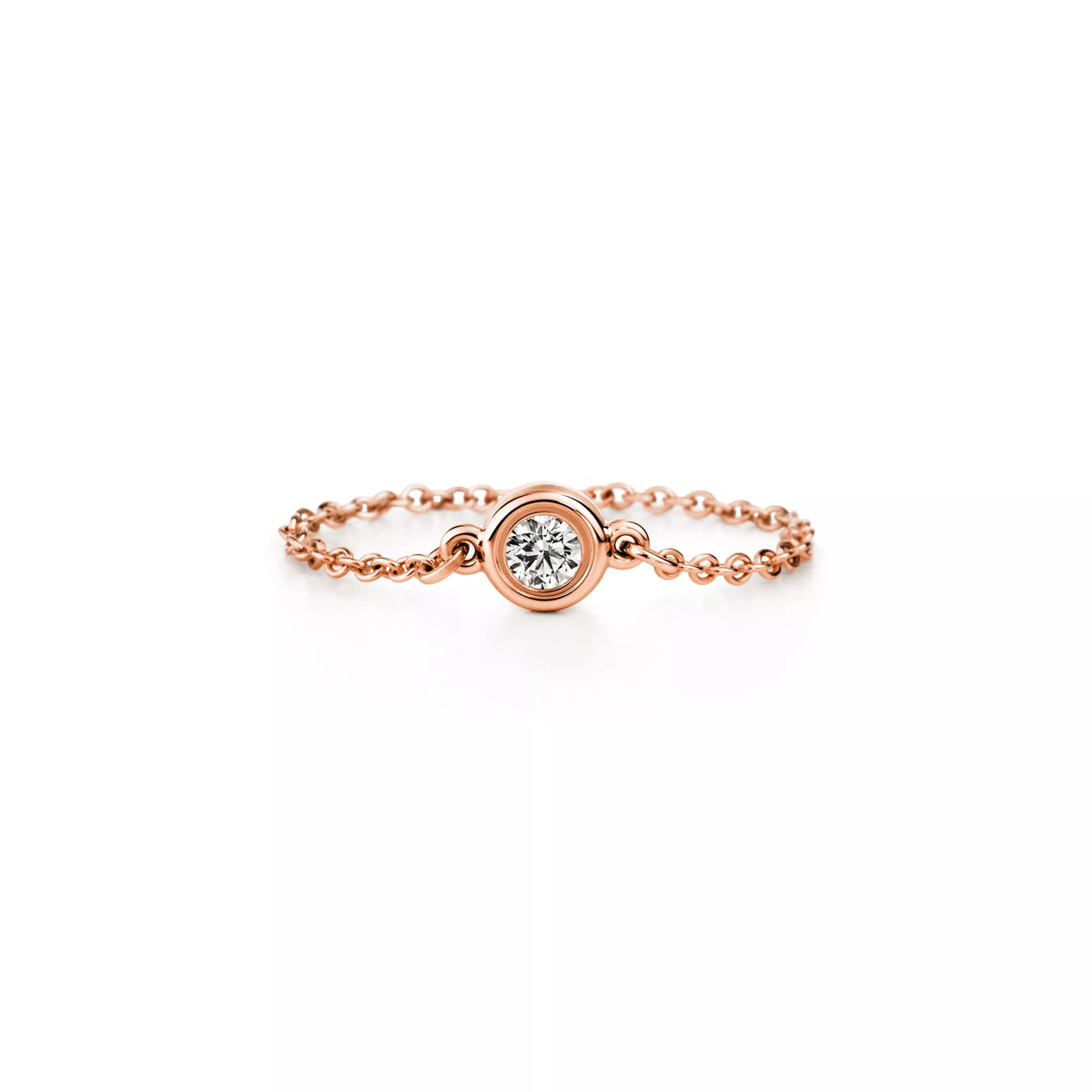 Carave Paris Bezel Diamond Chain Ring