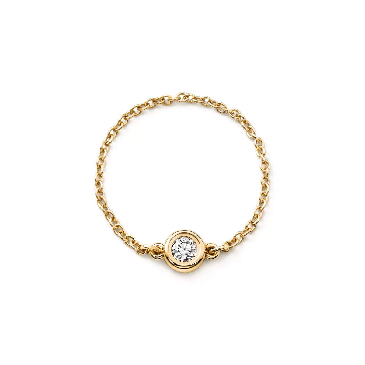 Carave Paris Bezel Diamond Chain Ring