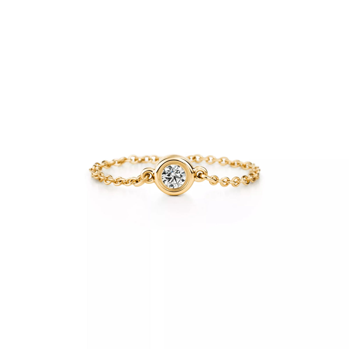 Carave Paris Bezel Diamond Chain Ring