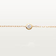 Carave Paris Bezel Solitaire Chain Bracelet