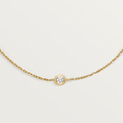 Carave Paris Bezel Solitaire Chain Bracelet