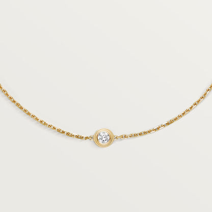 Carave Paris Bezel Solitaire Chain Bracelet