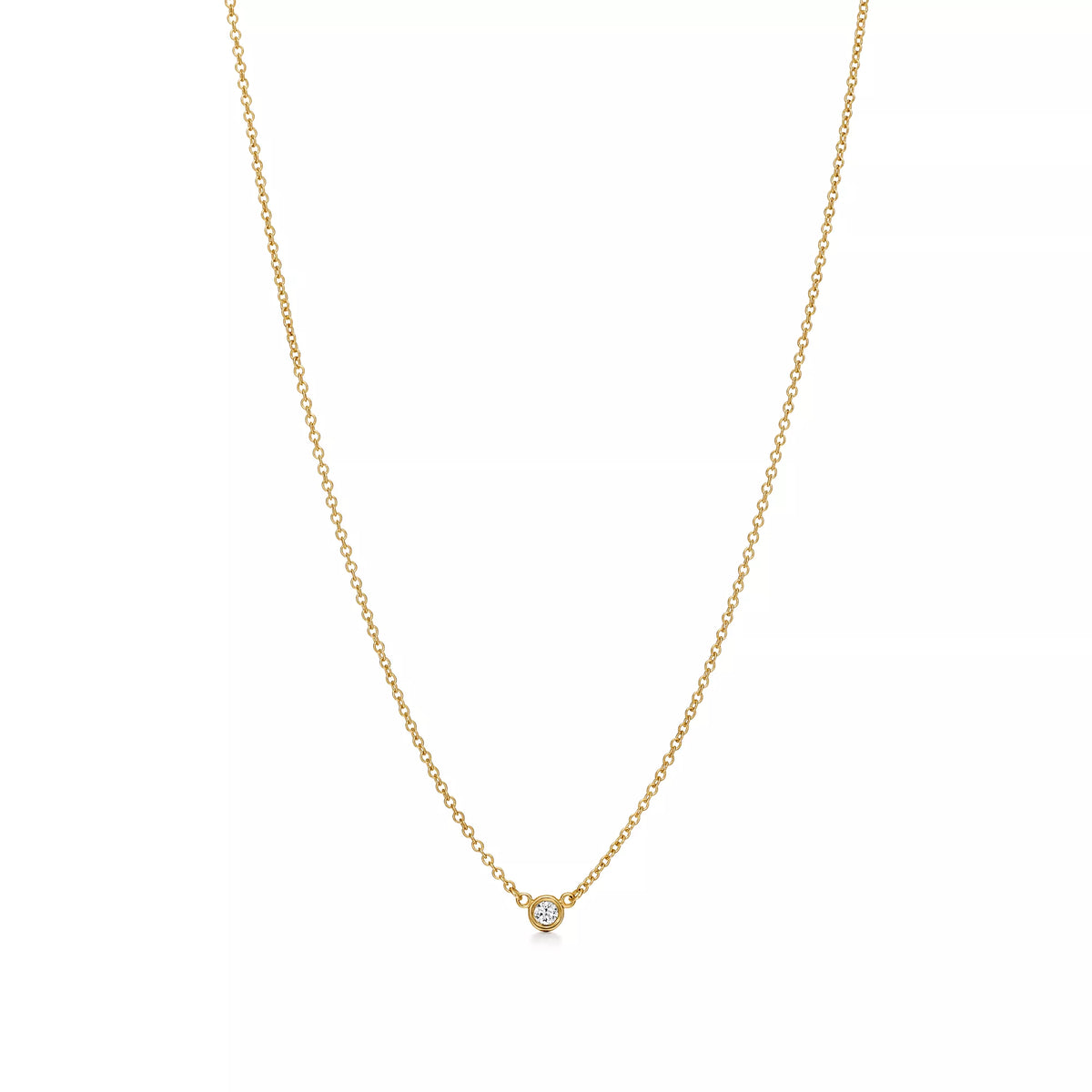 Carave Paris Bezel Solitaire Diamond Necklace