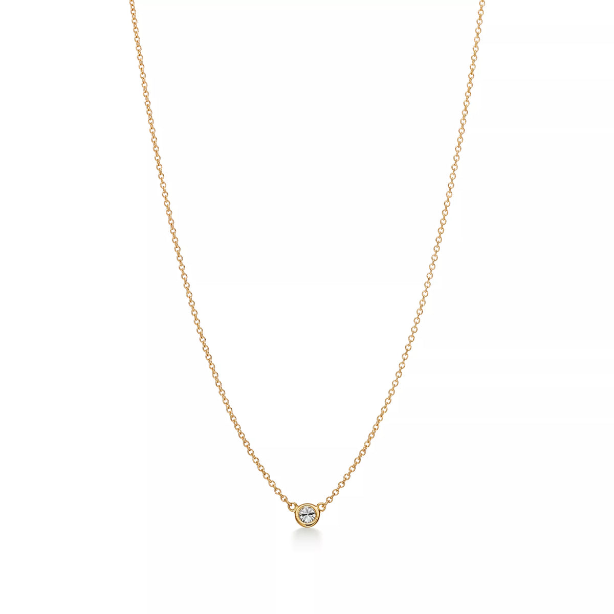 Carave Paris Bezel Solitaire Diamond Necklace