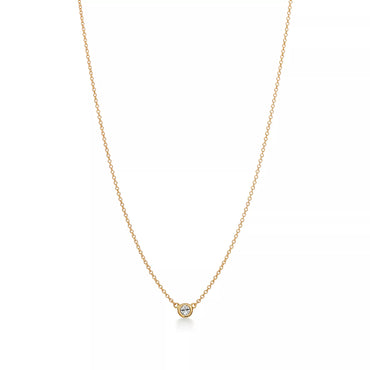 Carave Paris Bezel Solitaire Diamond Necklace