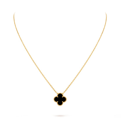 Carave Paris Black Clover Station Necklace