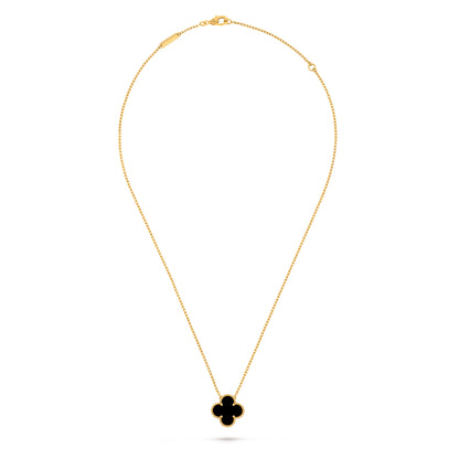 Carave Paris Black Clover Station Necklace