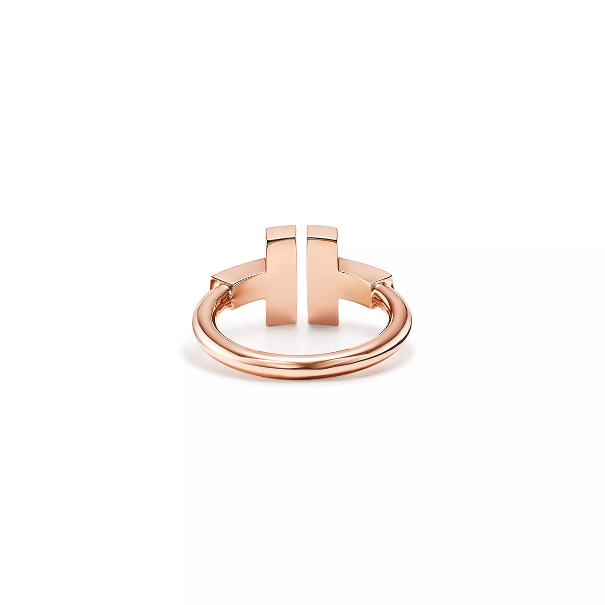 Carave Paris Black Enamel Double T Ring