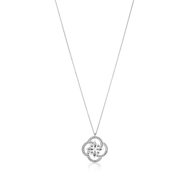 Carave Paris Floral Medallion Pendant Necklace