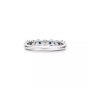 Carave Paris Blue Sapphire Diamond Eternity Band