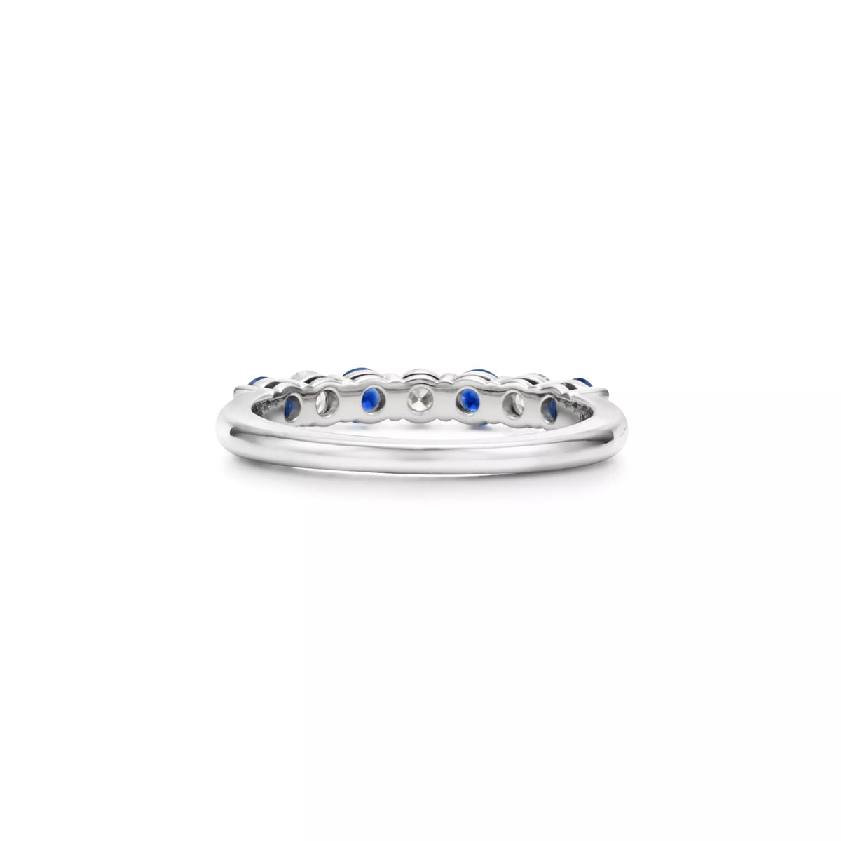 Carave Paris Blue Sapphire Diamond Eternity Band