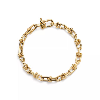 Carave Paris Bold Link Gold Bracelet