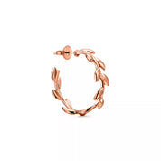 Carave Paris Botanical Leaf Hoop Earring