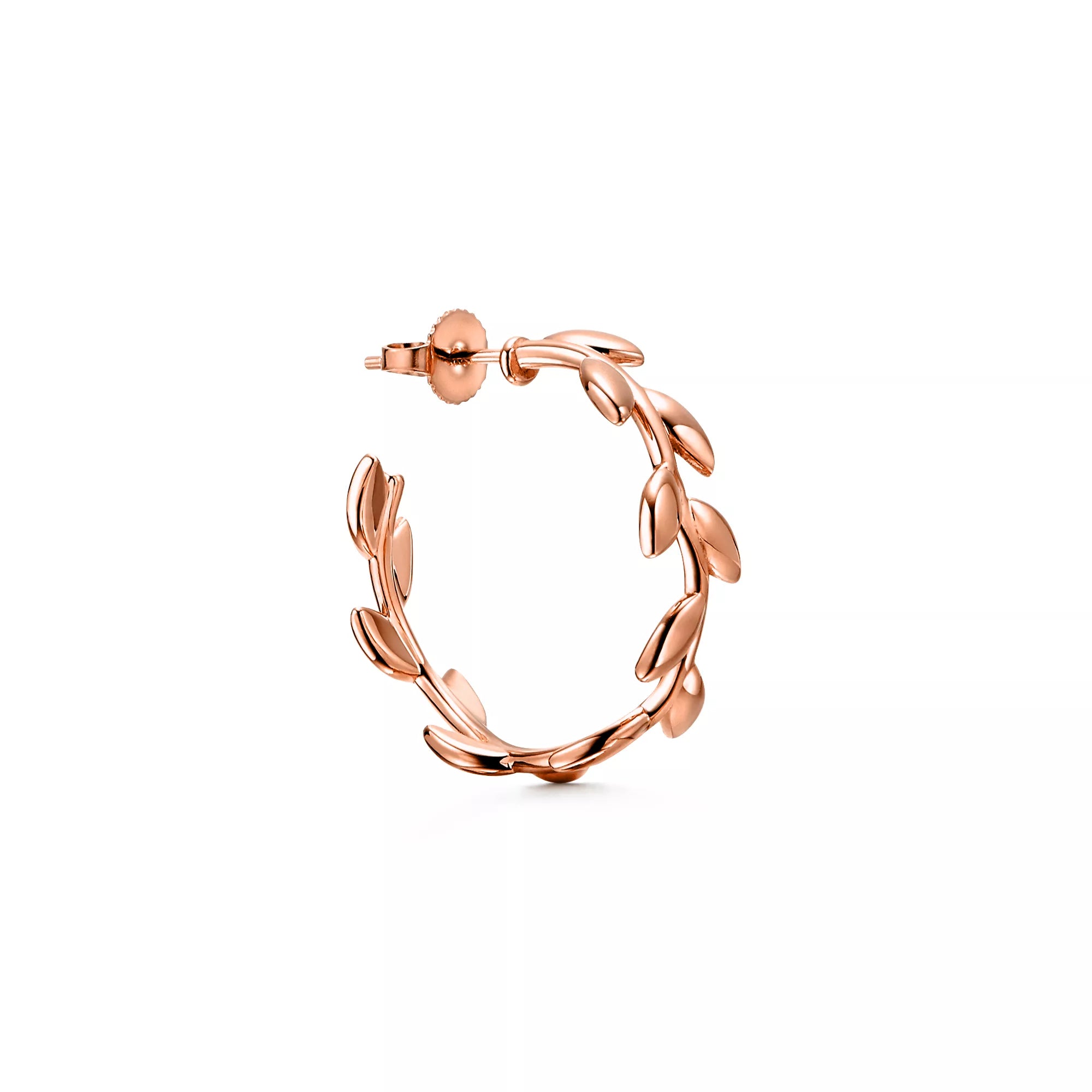 Carave Paris Botanical Leaf Hoop Earring