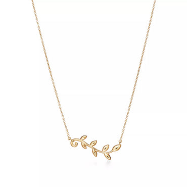 Carave Paris Botanical Vine Pendant Necklace