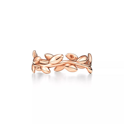 Carave Paris Botanical Leaf Vine Band Ring