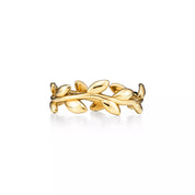 Carave Paris Botanical Leaf Vine Band Ring