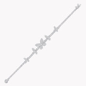 Carave Paris Butterfly Diamond Bangle White Gold