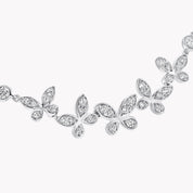 Carave Paris Butterfly Diamond Cluster Necklace