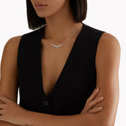 Carave Paris Butterfly Diamond Cluster Necklace