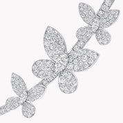 Carave Paris Butterfly Diamond Collar Necklace