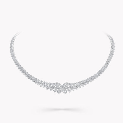 Carave Paris Butterfly Floral Diamond Necklace