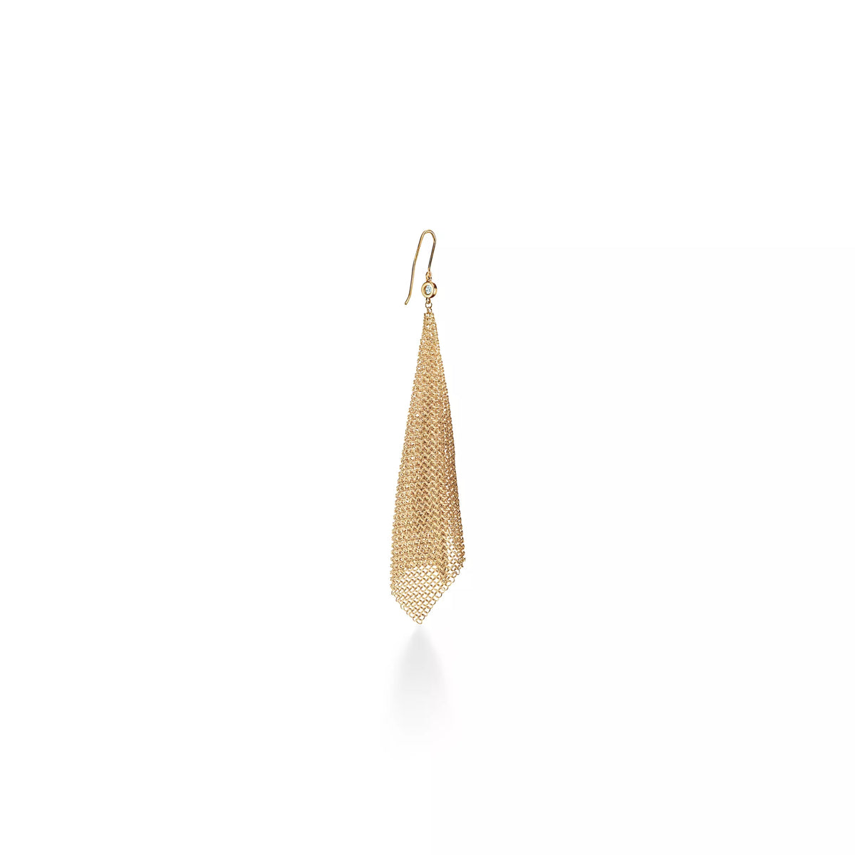 Carave Paris Cascade Chain Mesh Drop Earring