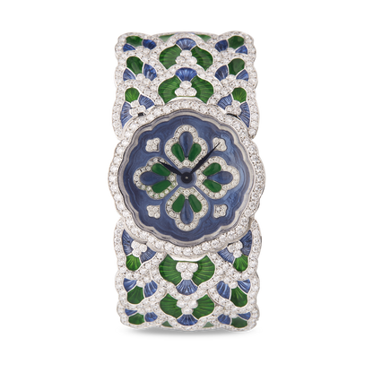 Carave Paris Celestial Garden Diamond Bracelet Watch