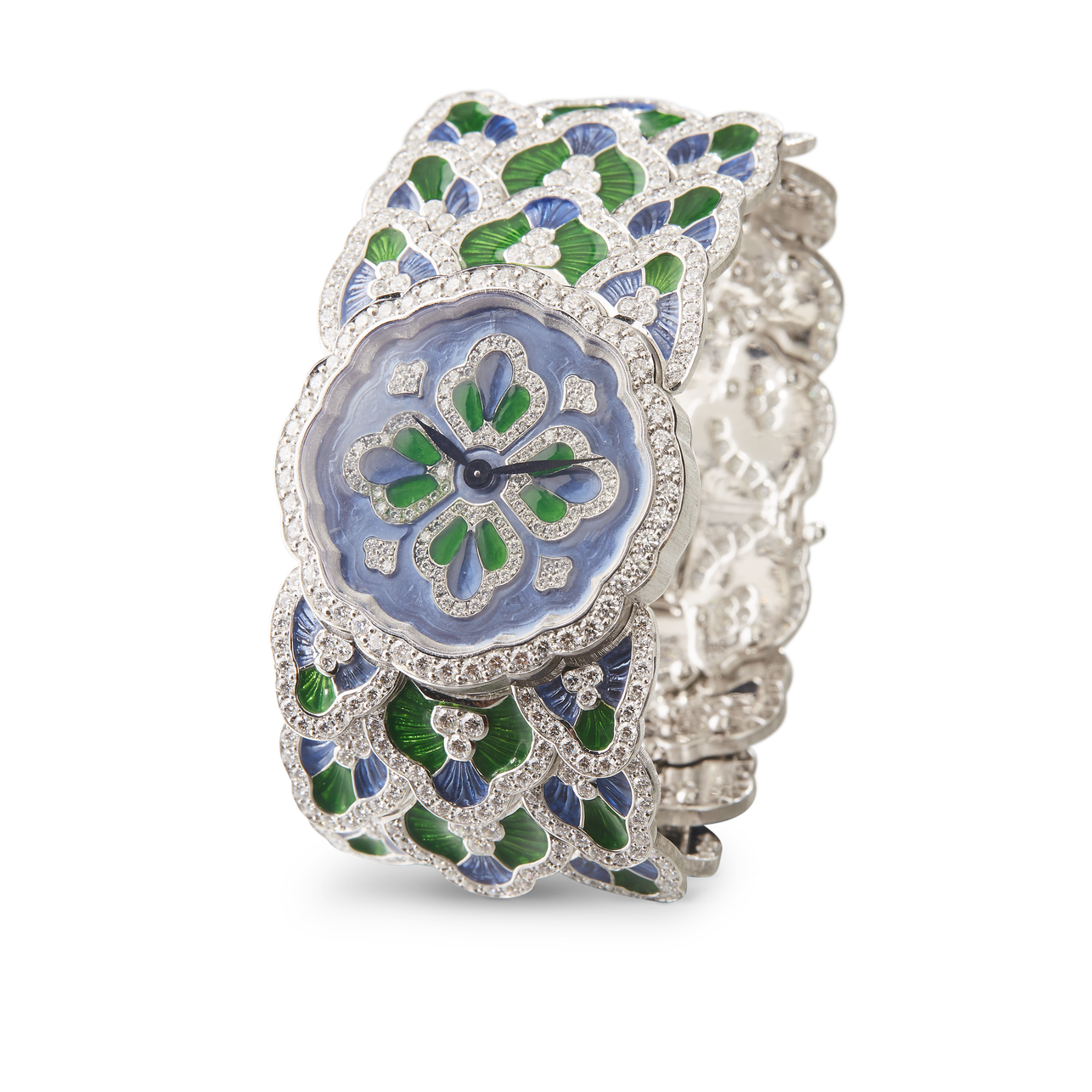 Carave Paris Celestial Garden Diamond Bracelet Watch