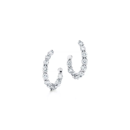 Carave Paris Celestial Spark Open Hoop Earrings