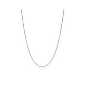 Carave Paris Classic Cable Chain Silver Necklace