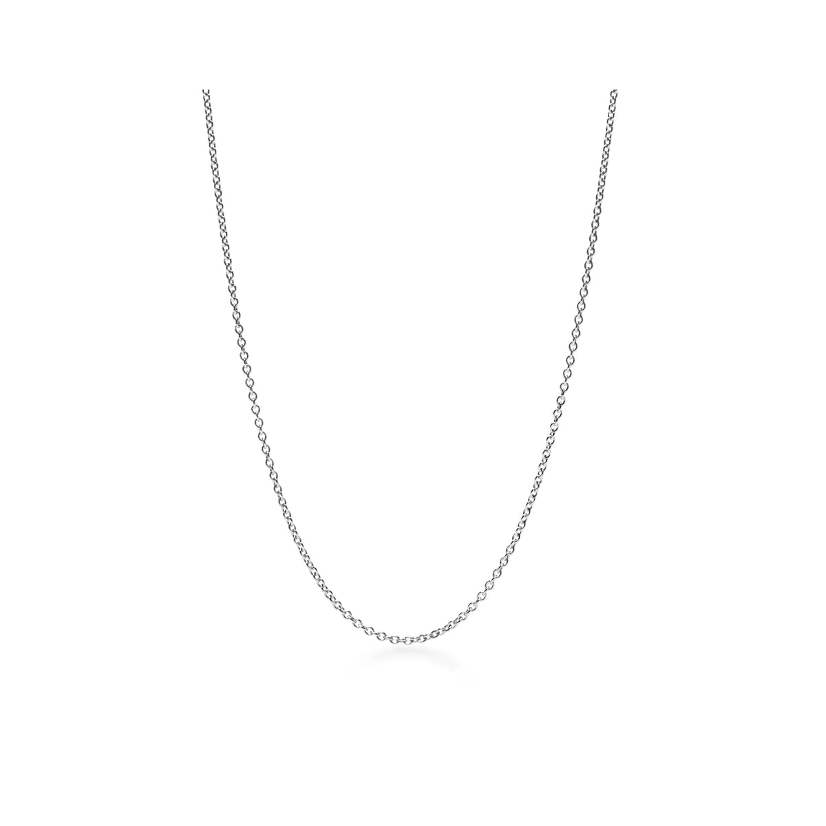 Carave Paris Classic Cable Chain Silver Necklace