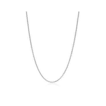 Carave Paris Classic Cable Chain Silver Necklace