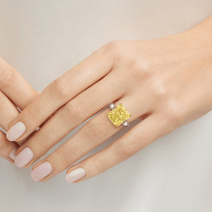 Carave Paris Radiant Yellow Diamond Statement Ring