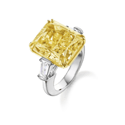 Carave Paris Radiant Yellow Diamond Statement Ring