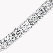 Carave Paris Classic Diamond Tennis Bracelet White Gold
