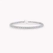 Carave Paris Classic Diamond Tennis Bracelet White Gold