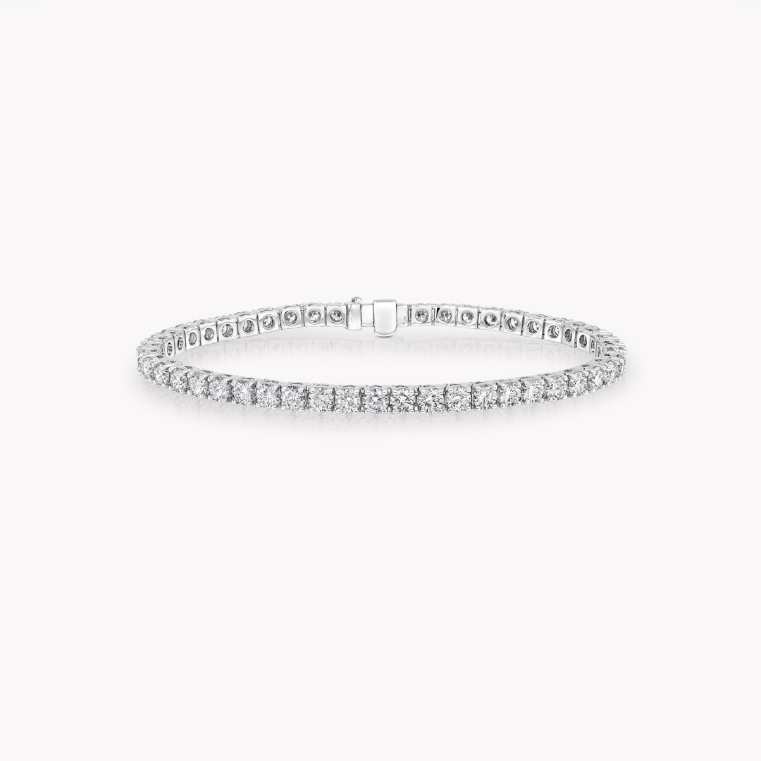 Carave Paris Classic Diamond Tennis Bracelet White Gold
