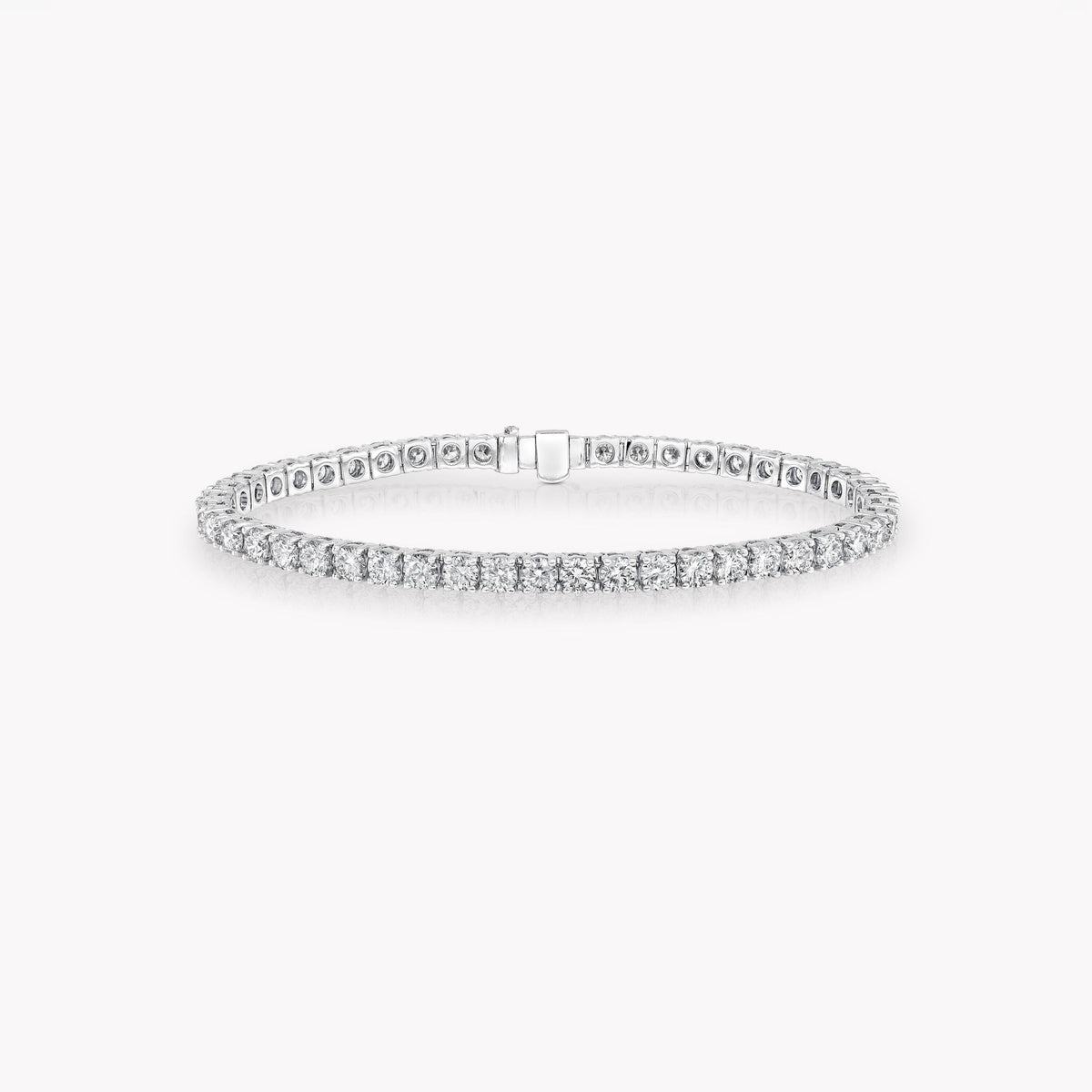 Carave Paris Classic Diamond Tennis Bracelet White Gold