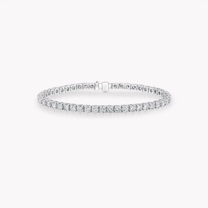 Carave Paris Classic Diamond Tennis Bracelet White Gold