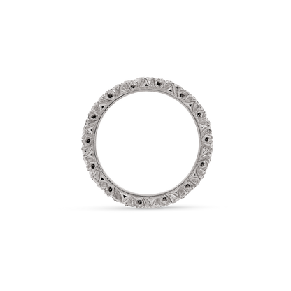 Carave Paris Classic Filigree Eternity Band Ring