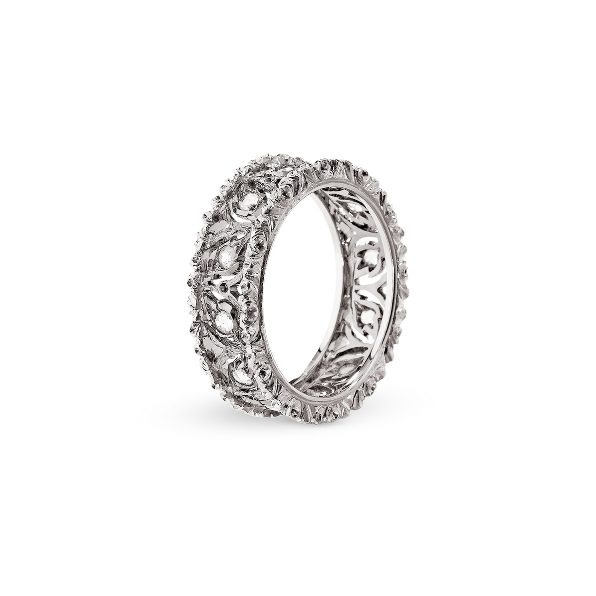 Carave Paris Classic Filigree Eternity Band Ring