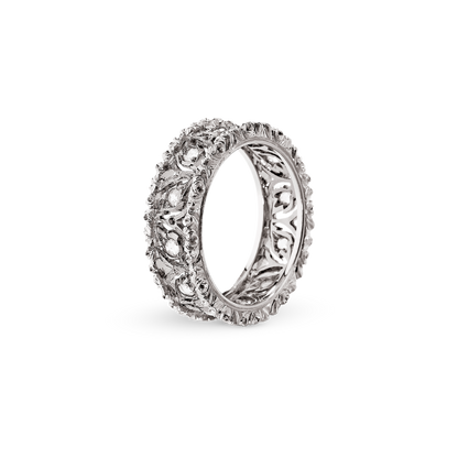 Carave Paris Classic Filigree Eternity Band Ring