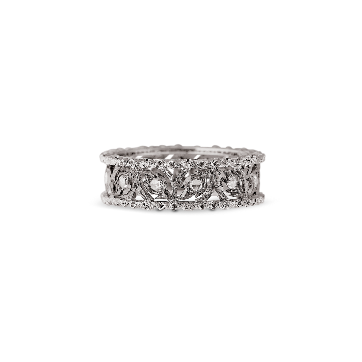 Carave Paris Classic Filigree Eternity Band Ring