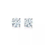 Carave Paris Classic Four Prong Round Solitaire Stud Earrings