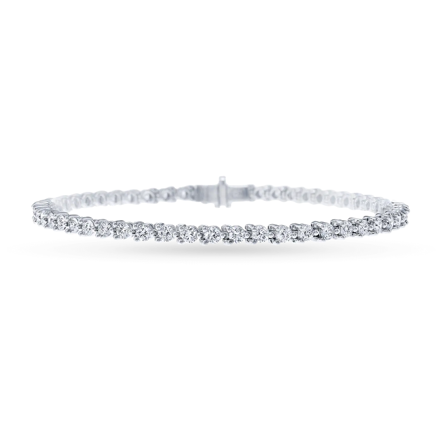 Carave Paris Classic Round Diamond Tennis Bracelet
