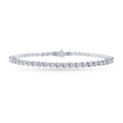 Carave Paris Classic Round Diamond Tennis Bracelet