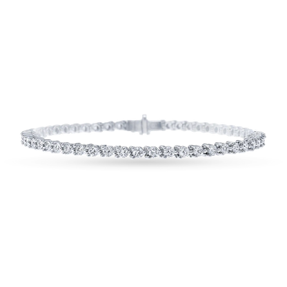 Carave Paris Classic Round Diamond Tennis Bracelet